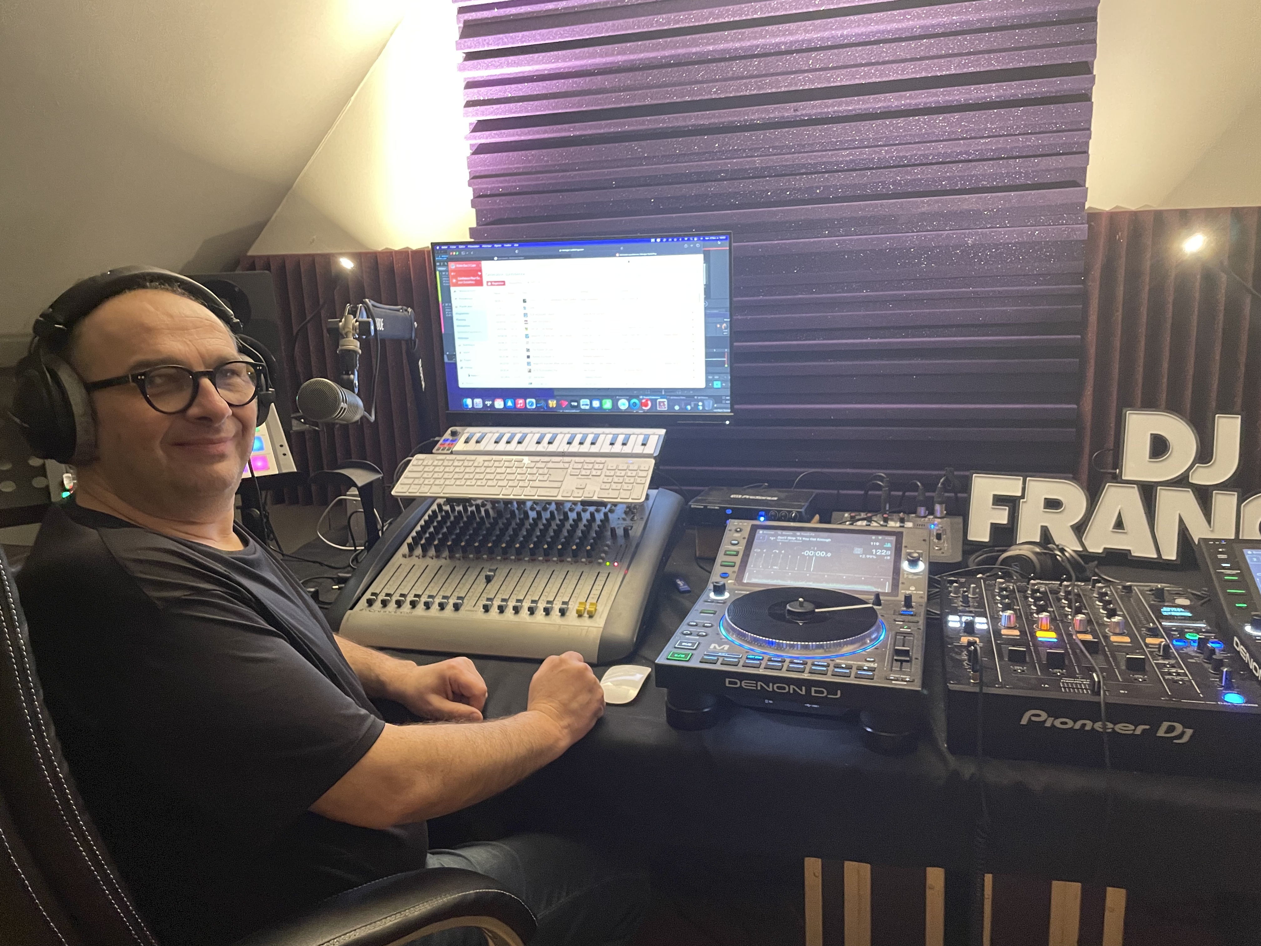 En studio – préparation et production de mes mixes